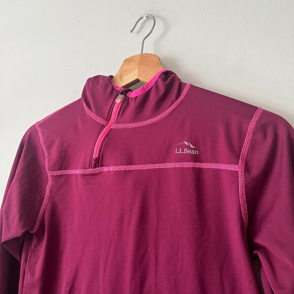 L.L. Bean Kid's Wicked Warm Long Underwear Expedition Balaclava Top Size M 10-12 - Picture 3 of 6